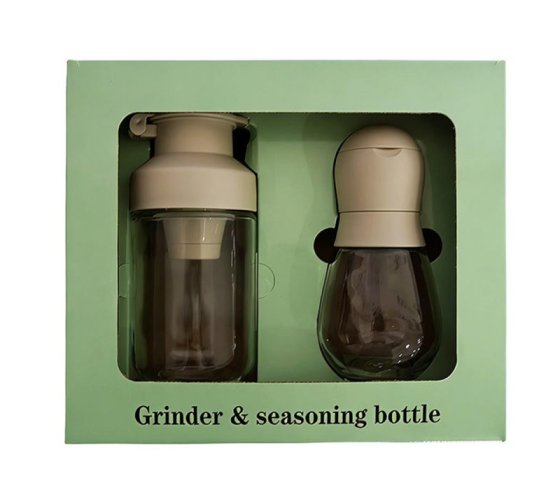 Grinder & seasoning bottle