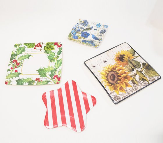 Custom Shaped Decorative Printed Paper Plates