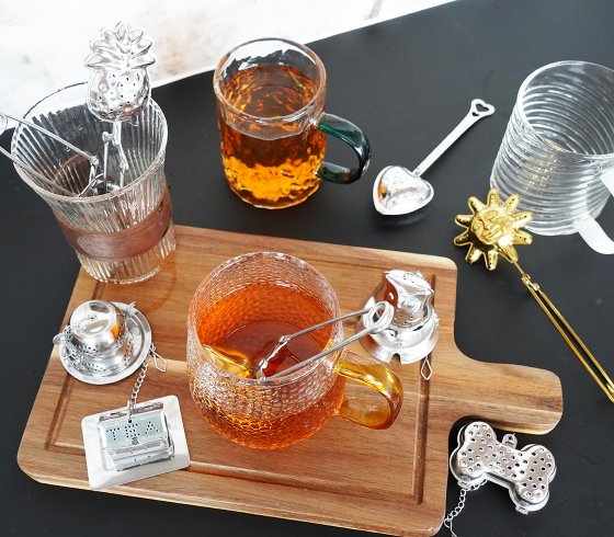 Household tea brewing cup set