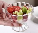 Flower Embossed Footed Sundae Glass × 2 (6)
