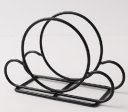 Multi-style ironwork hollow tablecloth holder set (4)
