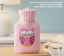 With plush hot water bottle and portable insulated cup (2)