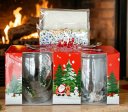 Christmas cup napkin paper spoon set gift box (6)