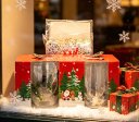 Christmas cup napkin paper spoon set gift box (1)